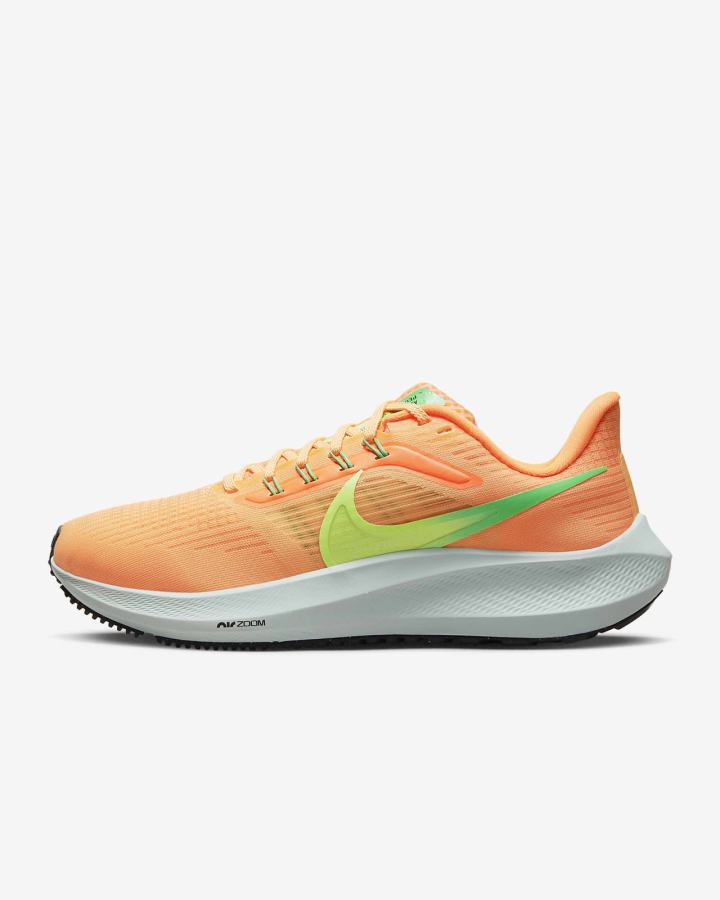 Zapatillas Running Nike Air Zoom Pegasus 39 Road Mujer Coral Creme Naranjas Verde | PZWNO-7439