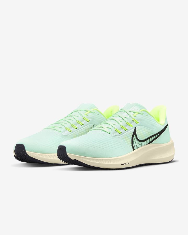 Zapatillas Running Nike Air Zoom Pegasus 39 A.I.R. Hola Lou Road Hombre Verde Verde Menta Moradas | QMXFW-6482