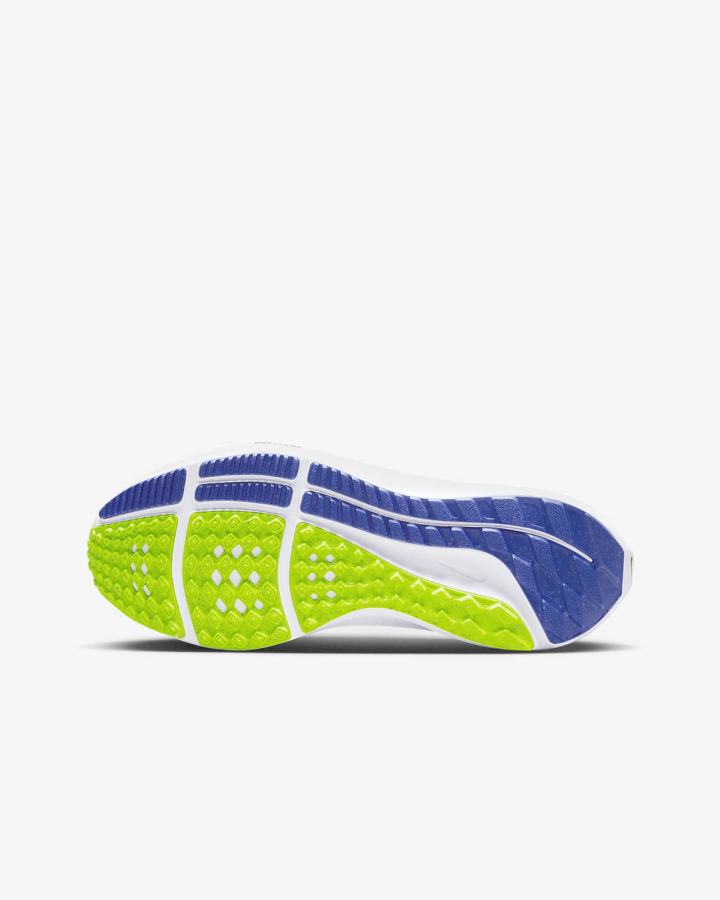 Zapatillas Running Nike Air Zoom Pegasus 39 Kids Road Niña Blancas Azules Negras | SIJDH-2184