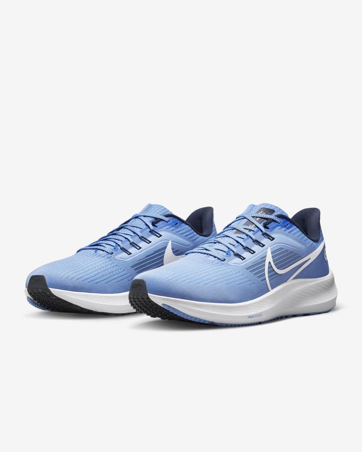 Zapatillas Running Nike Air Zoom Pegasus 39 (Clemson) Road Hombre Azules Azul Marino Blancas | SYIZJ-1679