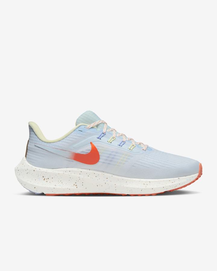 Zapatillas Running Nike Air Zoom Pegasus 39 Road Mujer Blancas Naranjas | UXQNE-3562