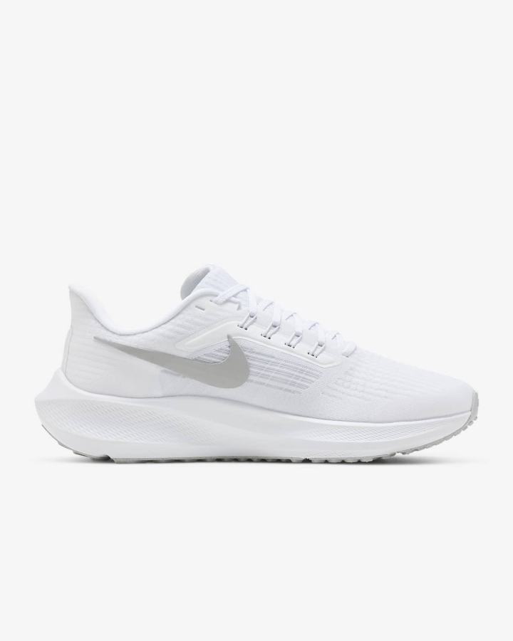 Zapatillas Running Nike Air Zoom Pegasus 39 Road Mujer Blancas Plateadas Gris Metal Plateadas | VMOIW-8162