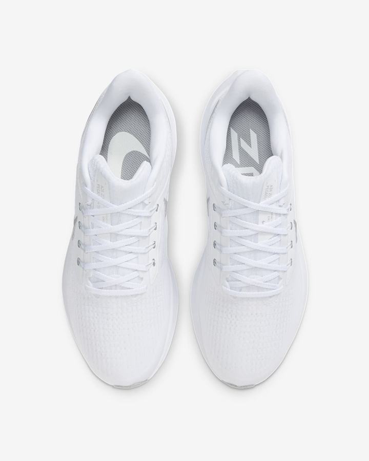 Zapatillas Running Nike Air Zoom Pegasus 39 Road Mujer Blancas Plateadas Gris Metal Plateadas | VMOIW-8162