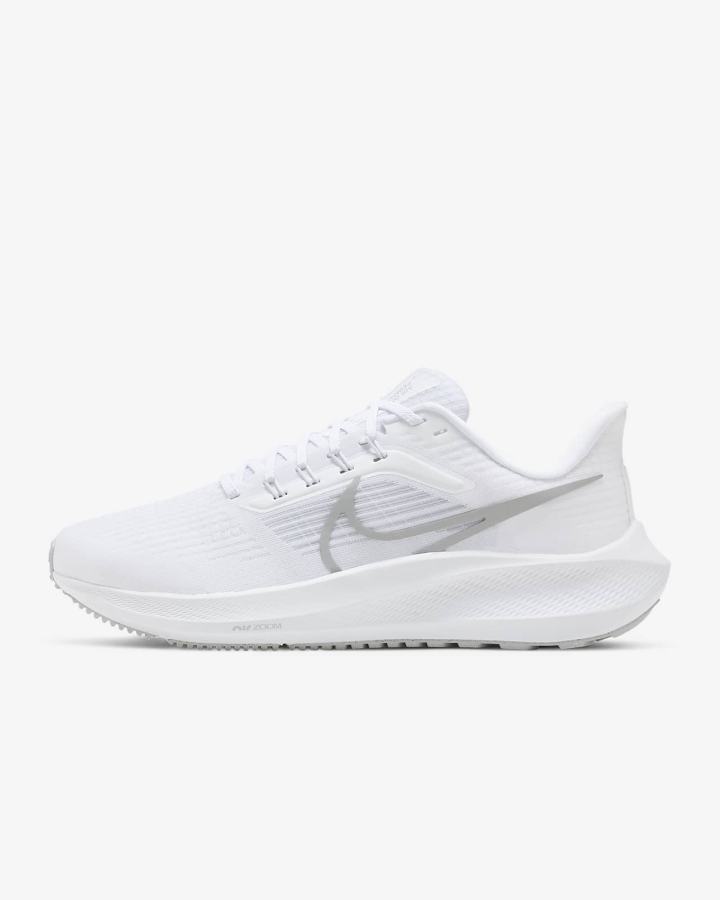 Zapatillas Running Nike Air Zoom Pegasus 39 Road Mujer Blancas Plateadas Gris Metal Plateadas | VMOIW-8162