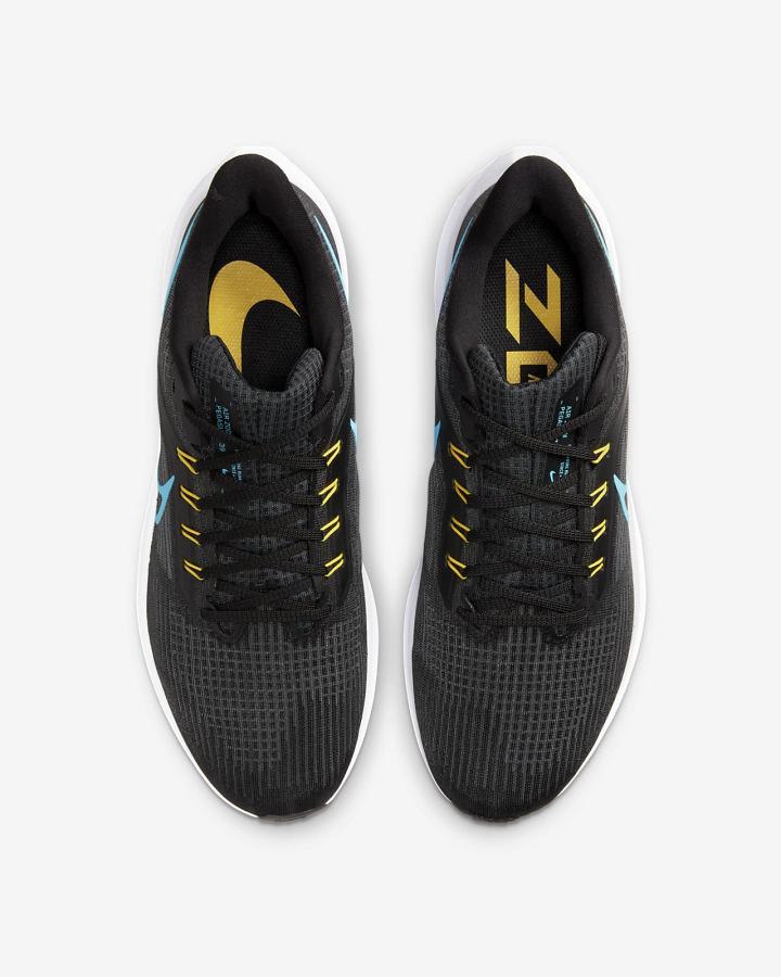 Zapatillas Running Nike Air Zoom Pegasus 39 A.I.R. Hola Lou Road Hombre Negras Gris Oscuro Azules | VQAIH-0614