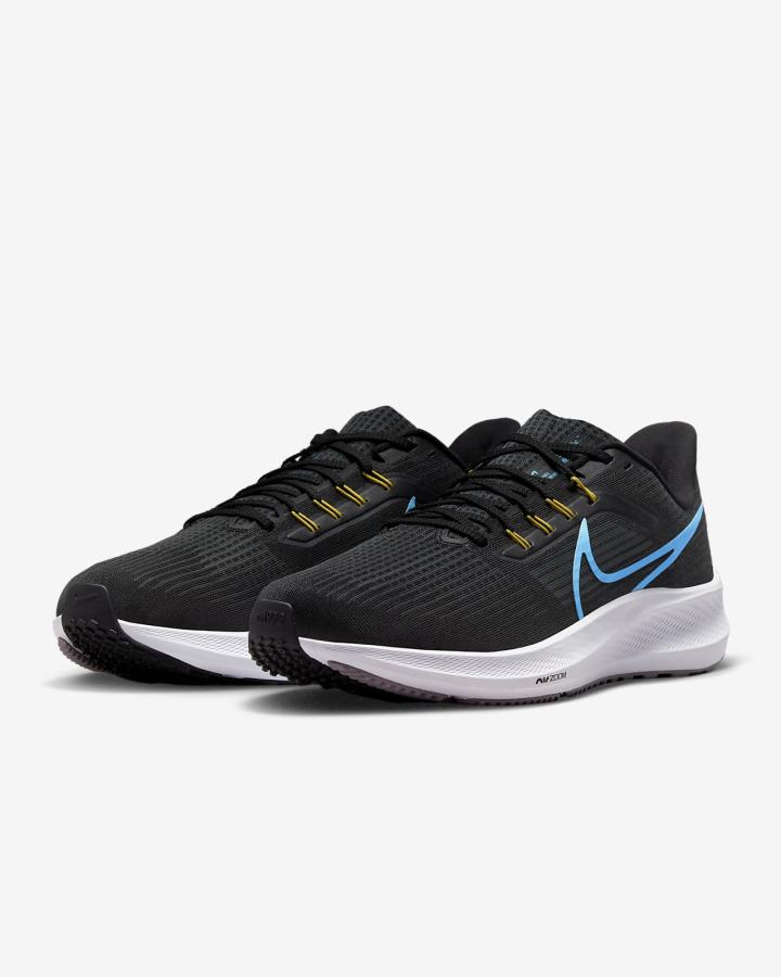 Zapatillas Running Nike Air Zoom Pegasus 39 A.I.R. Hola Lou Road Hombre Negras Gris Oscuro Azules | VQAIH-0614
