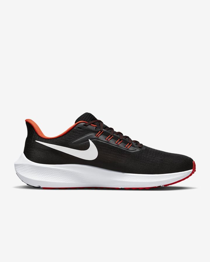 Zapatillas Running Nike Air Zoom Pegasus 39 (Clemson) Road Hombre Negras Naranjas Blancas | VQXWY-4532