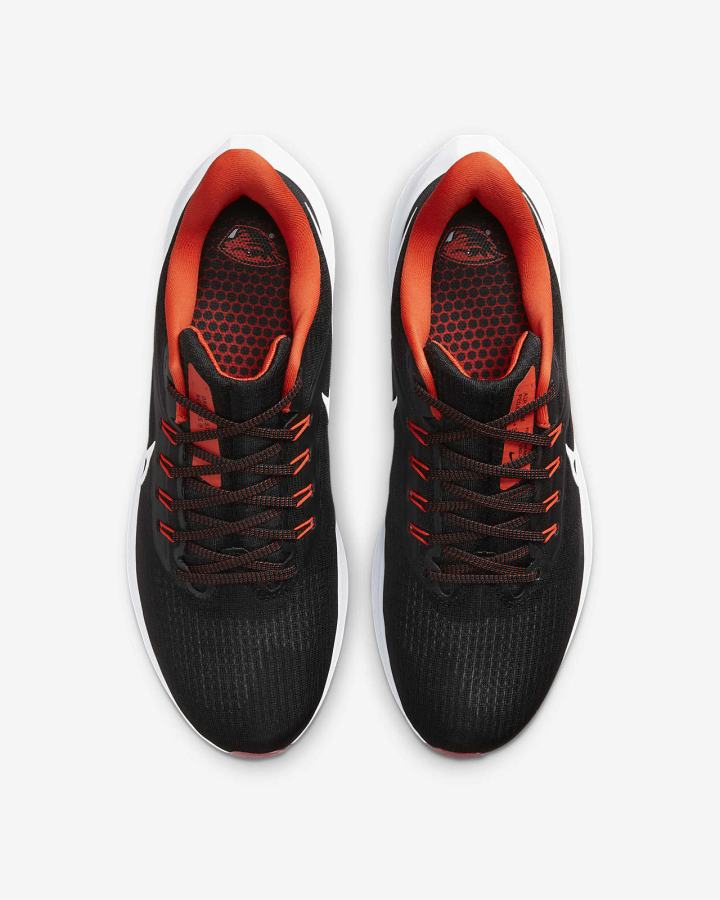 Zapatillas Running Nike Air Zoom Pegasus 39 (Clemson) Road Hombre Negras Naranjas Blancas | VQXWY-4532