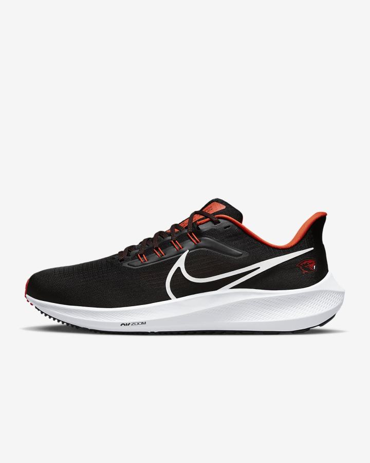 Zapatillas Running Nike Air Zoom Pegasus 39 (Clemson) Road Hombre Negras Naranjas Blancas | VQXWY-4532
