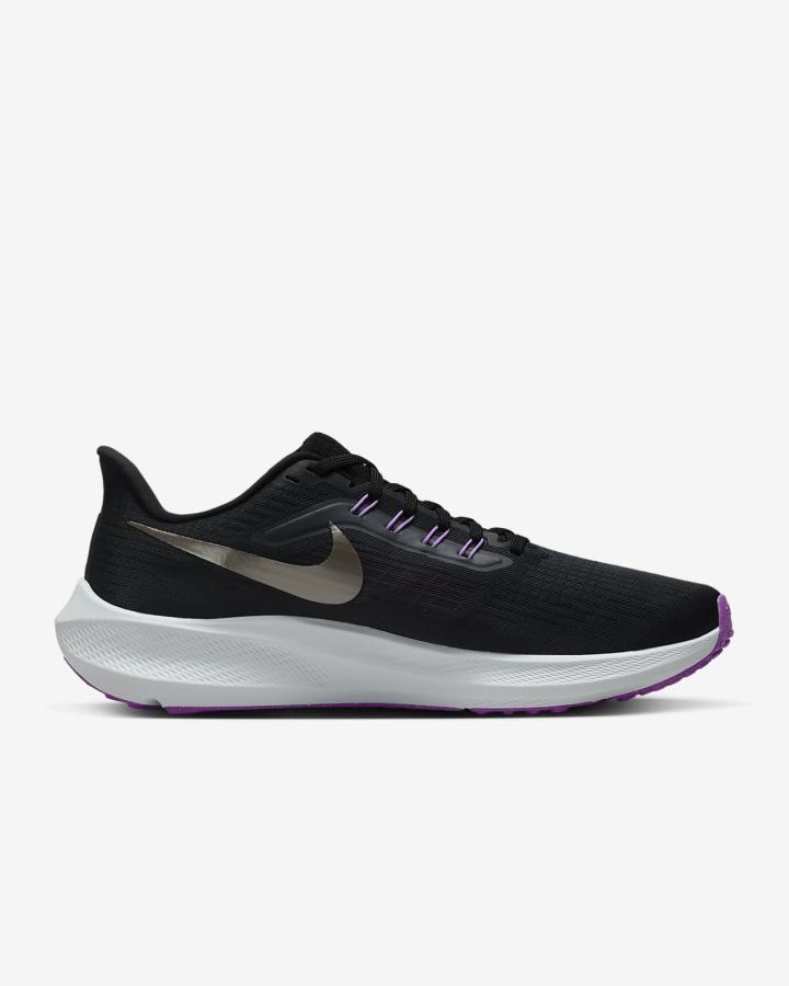 Zapatillas Running Nike Air Zoom Pegasus 39 A.I.R. Hola Lou Road Hombre Gris Oscuro Negras Moradas Metal Azules Gris | XCNOS-0274