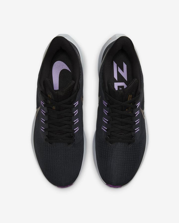 Zapatillas Running Nike Air Zoom Pegasus 39 A.I.R. Hola Lou Road Hombre Gris Oscuro Negras Moradas Metal Azules Gris | XCNOS-0274