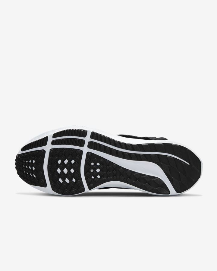 Zapatillas Running Nike Air Zoom Pegasus FlyEase Easy On/Off Road Mujer Negras Gris Oscuro Blancas | XEVNS-4970