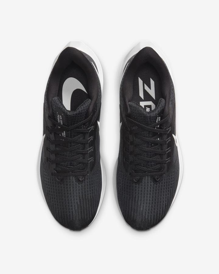 Zapatillas Running Nike Air Zoom Pegasus 39 Road Mujer Negras Gris Oscuro Blancas | XTWSI-6725