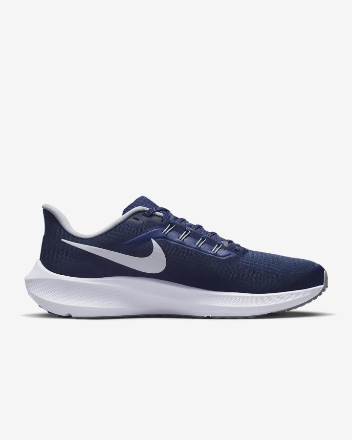 Zapatillas Running Nike Air Zoom Pegasus 39 (Clemson) Road Hombre Azul Marino Azules Gris Blancas | YJCKH-1708