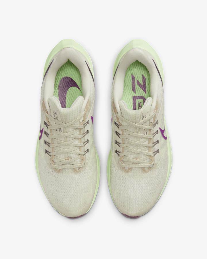 Zapatillas Running Nike Air Zoom Pegasus 39 Road Mujer Marrones Claro Rojas Moradas | YKBQD-6148