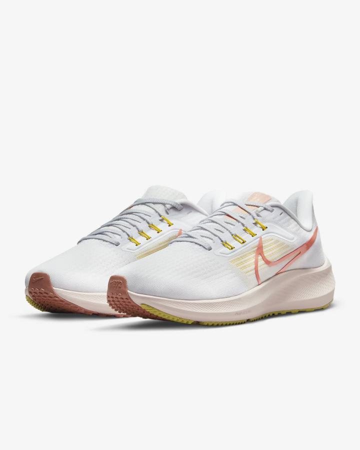 Zapatillas Running Nike Air Zoom Pegasus 39 Road Mujer Blancas | ZGBRP-2603