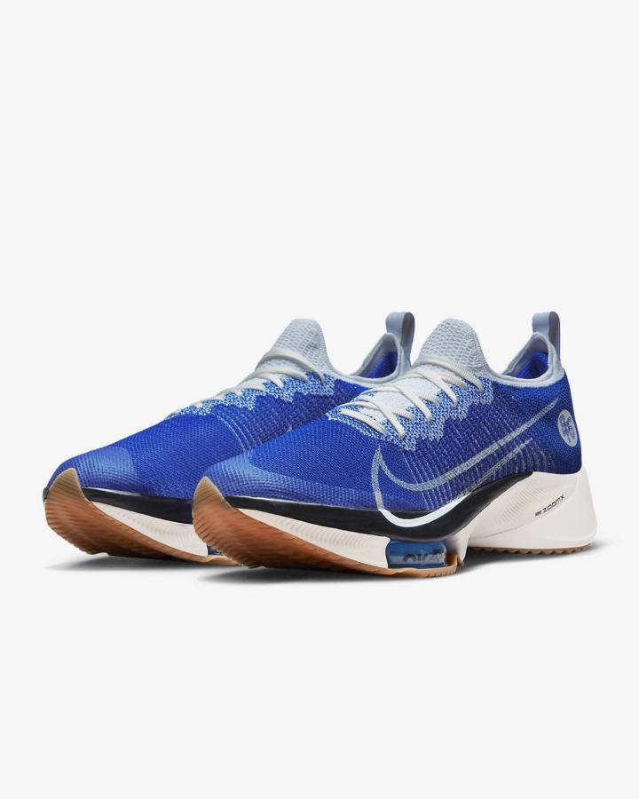 Zapatillas Running Nike Air Zoom Tempo NEXT% Road Hombre Azules Negras Azules Blancas | BDWFY-7589