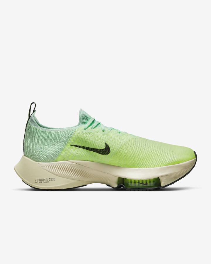 Zapatillas Running Nike Air Zoom Tempo NEXT% Road Hombre Verde Menta Verde Moradas | BFRQT-4815