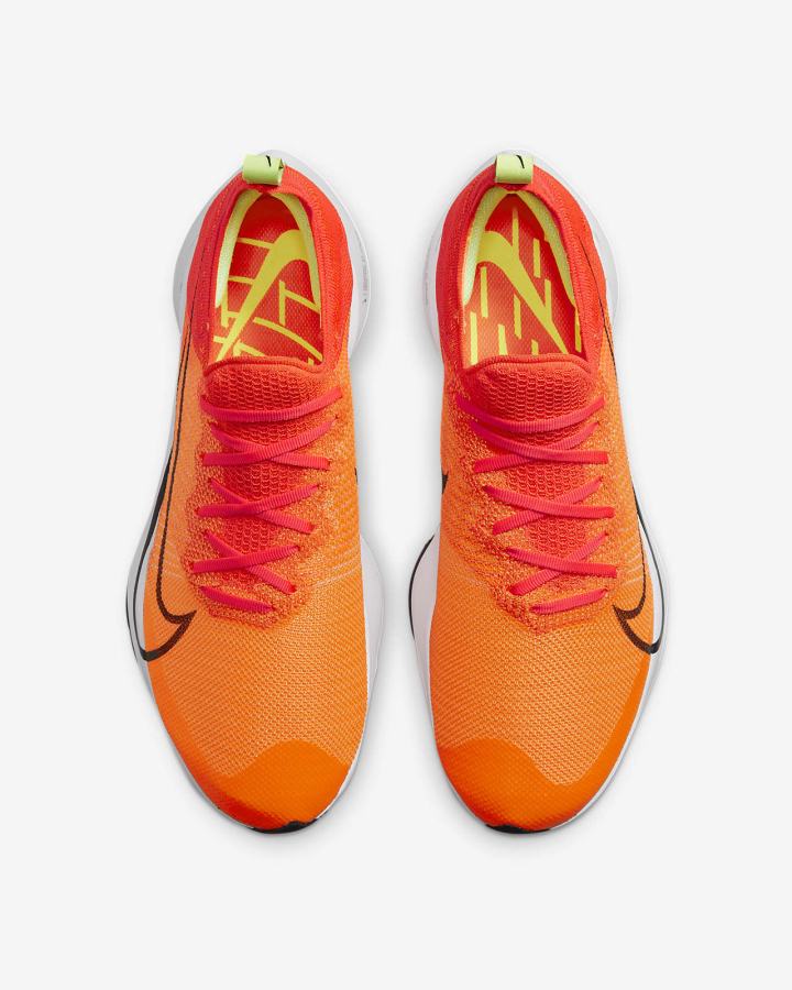 Zapatillas Running Nike Air Zoom Tempo NEXT% Road Hombre Naranjas Rojas Rojas Claro Negras | ODEIC-6713