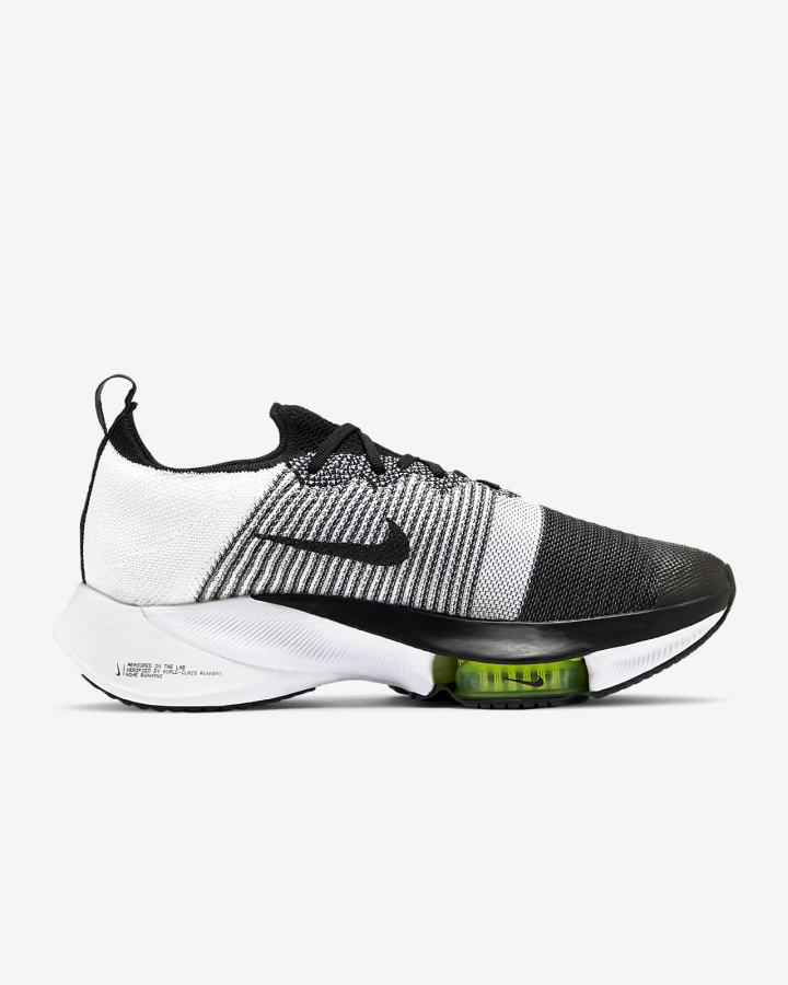 Zapatillas Running Nike Air Zoom Tempo NEXT% Road Hombre Negras Blancas | ZSFTR-6074