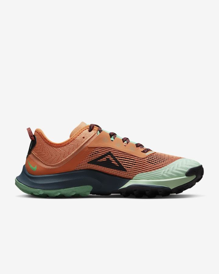 Zapatillas Running Nike Air Zoom Terra Kiger 8 Trail Mujer Naranjas Verde Menta Negras | ACYWO-2387