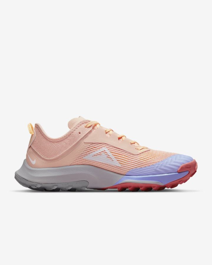 Zapatillas Running Nike Air Zoom Terra Kiger 8 Trail Mujer Naranjas Moradas Blancas | PGWNA-5703