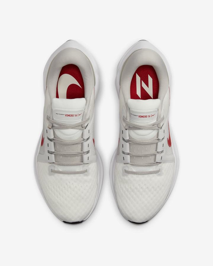 Zapatillas Running Nike Air Zoom Vomero 16 Road Mujer Blancas Rojas | HPRAT-4308
