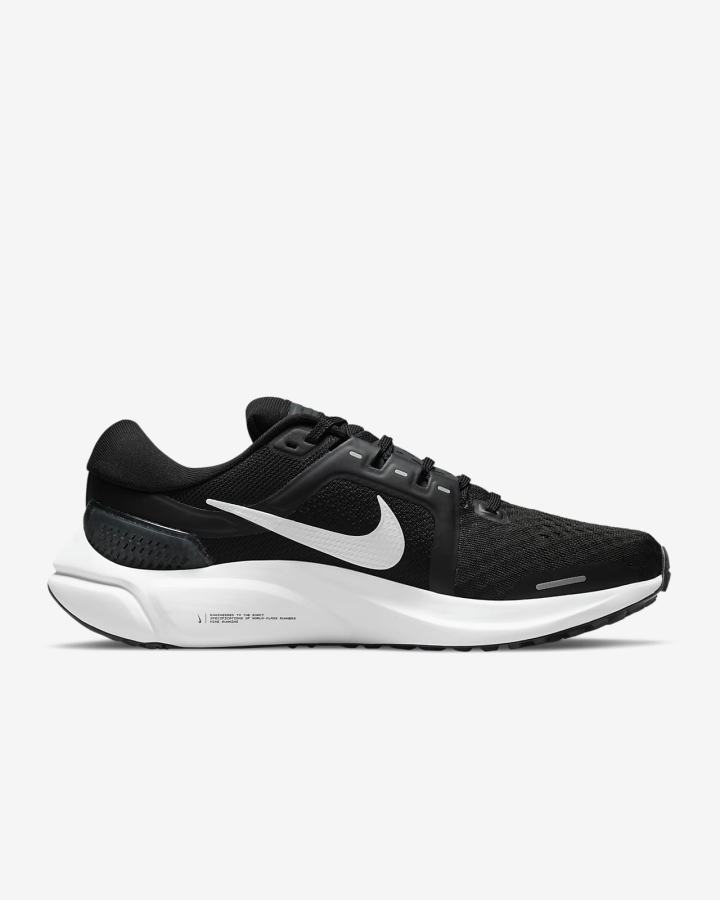 Zapatillas Running Nike Air Zoom Vomero 16 Road Mujer Negras Gris Oscuro Blancas | LTRMY-6239