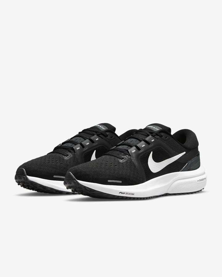 Zapatillas Running Nike Air Zoom Vomero 16 Road Mujer Negras Gris Oscuro Blancas | LTRMY-6239