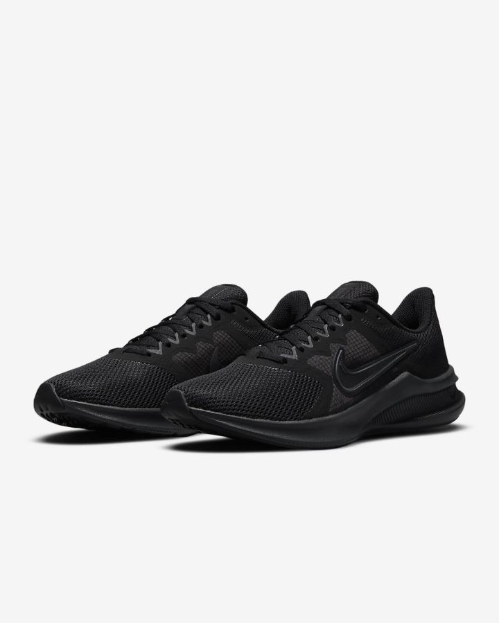 Zapatillas Running Nike Downshifter 11 Road Mujer Negras Gris Gris Oscuro | PXUVZ-8472