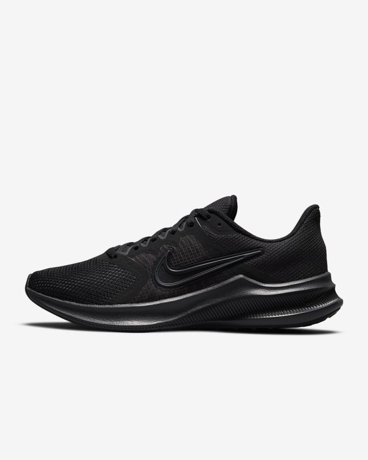 Zapatillas Running Nike Downshifter 11 Road Mujer Negras Gris Gris Oscuro | PXUVZ-8472