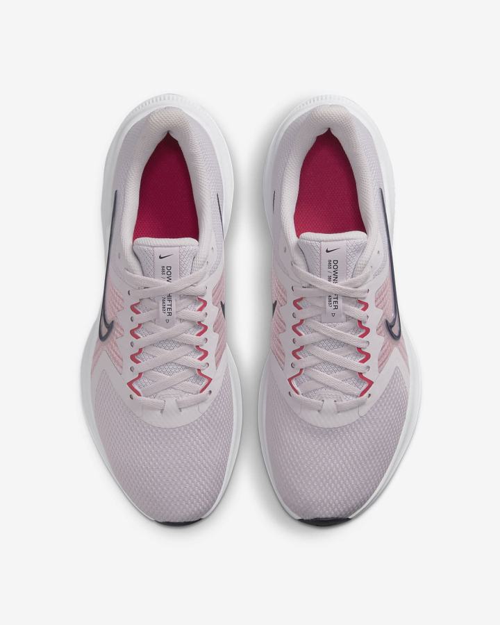 Zapatillas Running Nike Downshifter 11 Road Mujer Rosas Blancas Azules | VHXRG-7806