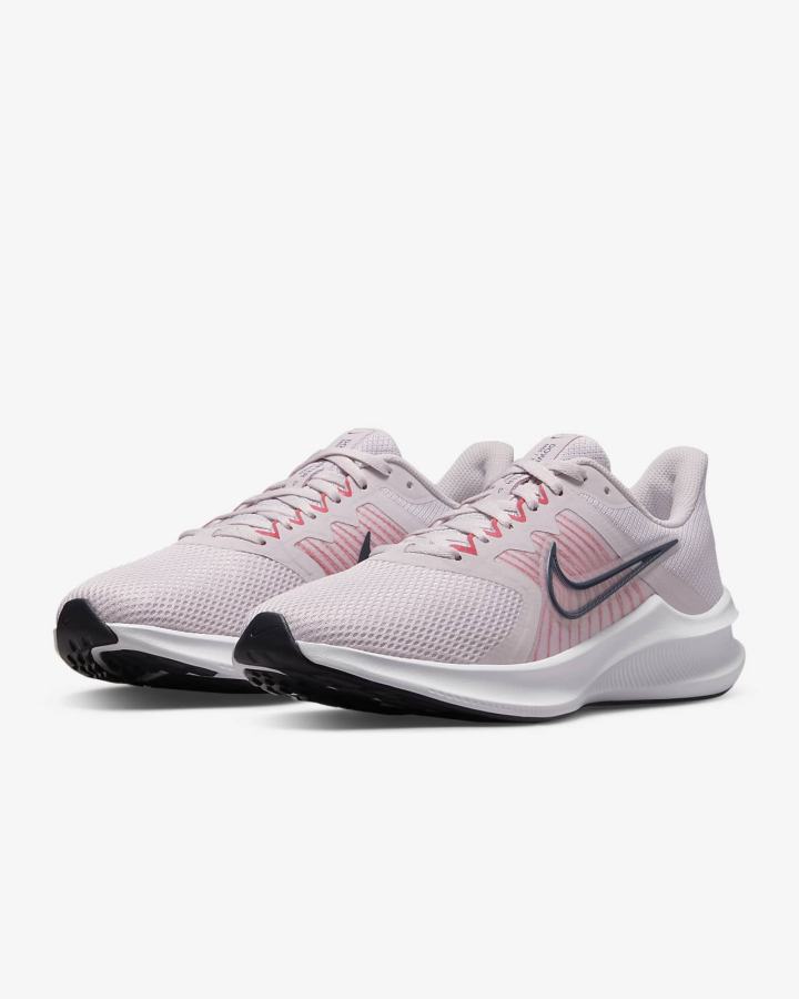 Zapatillas Running Nike Downshifter 11 Road Mujer Rosas Blancas Azules | VHXRG-7806