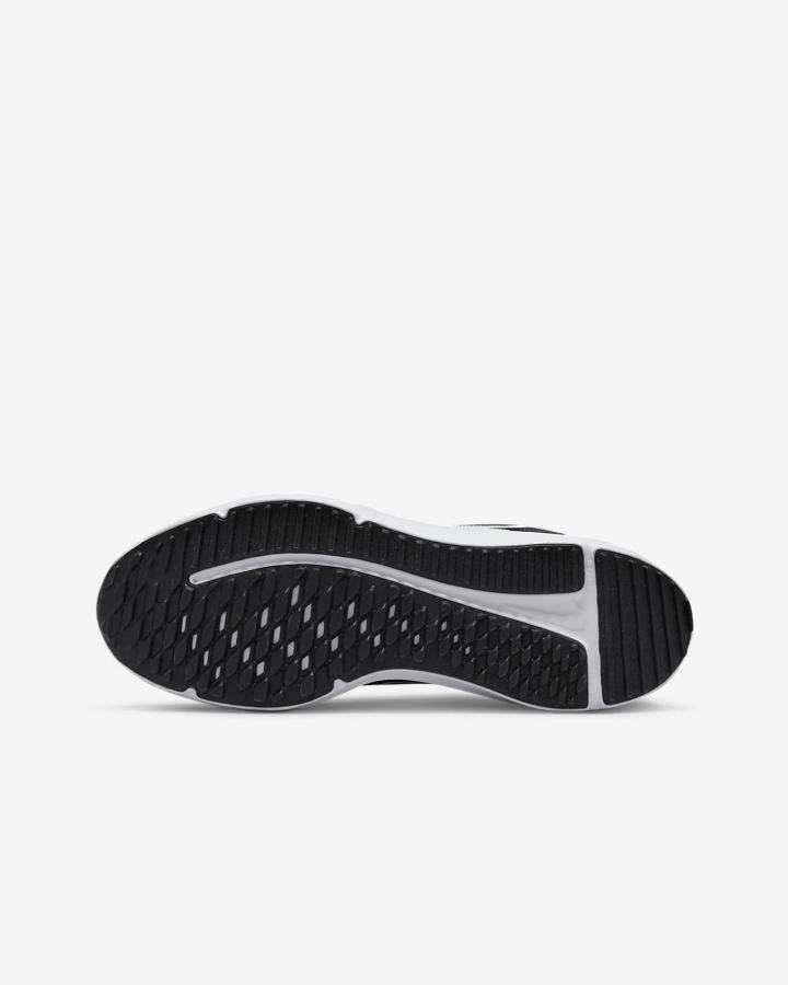 Zapatillas Running Nike Downshifter 12 Kids Road Niña Negras Gris Oscuro Blancas | FZYXW-3872