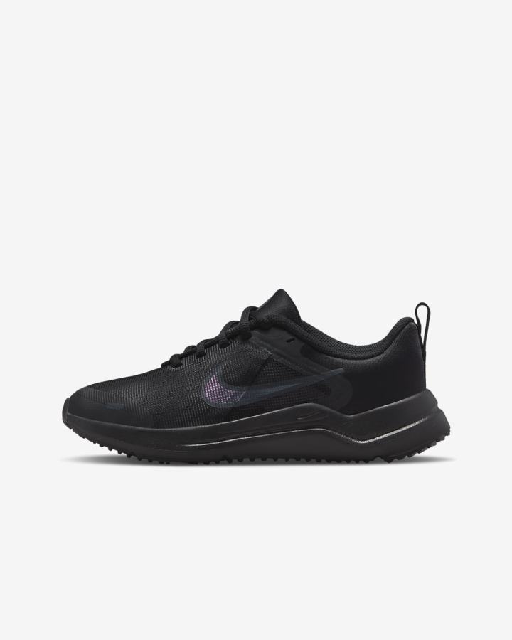 Zapatillas Running Nike Downshifter 12 Kids Road Niña Negras Gris Claro Negras | JIRWH-2154