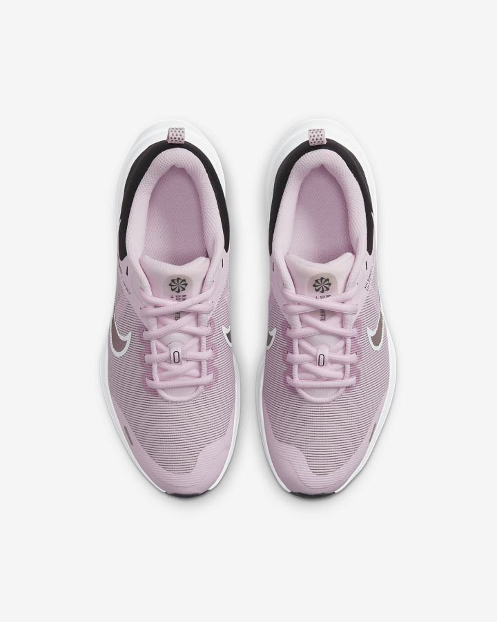 Zapatillas Running Nike Downshifter 12 Kids Road Niña Rosas Negras Azules Gris | SRQNA-0964