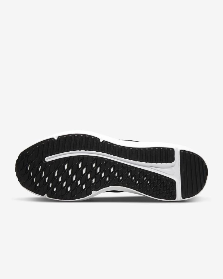Zapatillas Running Nike Downshifter 12 Road Mujer Negras Gris Plateadas Blancas | ERNSJ-9386