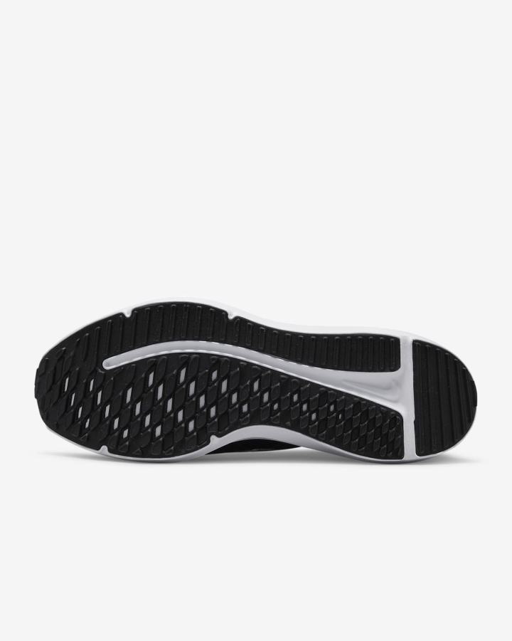 Zapatillas Running Nike Downshifter 12 Road Mujer Negras Gris Plateadas Blancas | MQZFJ-8567