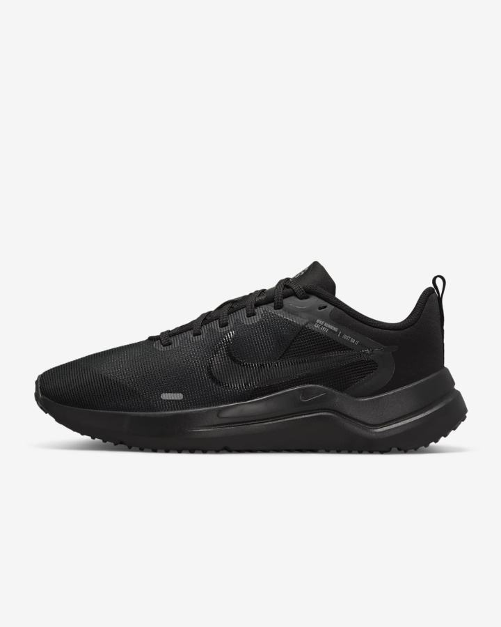 Zapatillas Running Nike Downshifter 12 Road Mujer Negras Gris Oscuro Negras | NHBUQ-1439