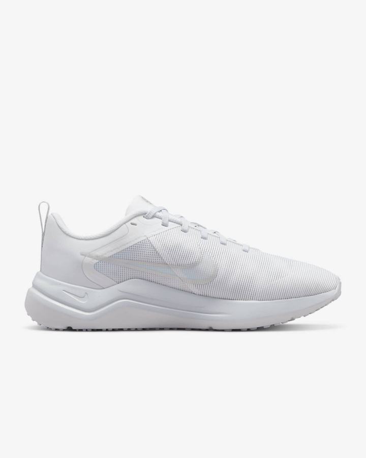 Zapatillas Running Nike Downshifter 12 Road Mujer Blancas Plateadas Metal Plateadas | NOUQF-0891