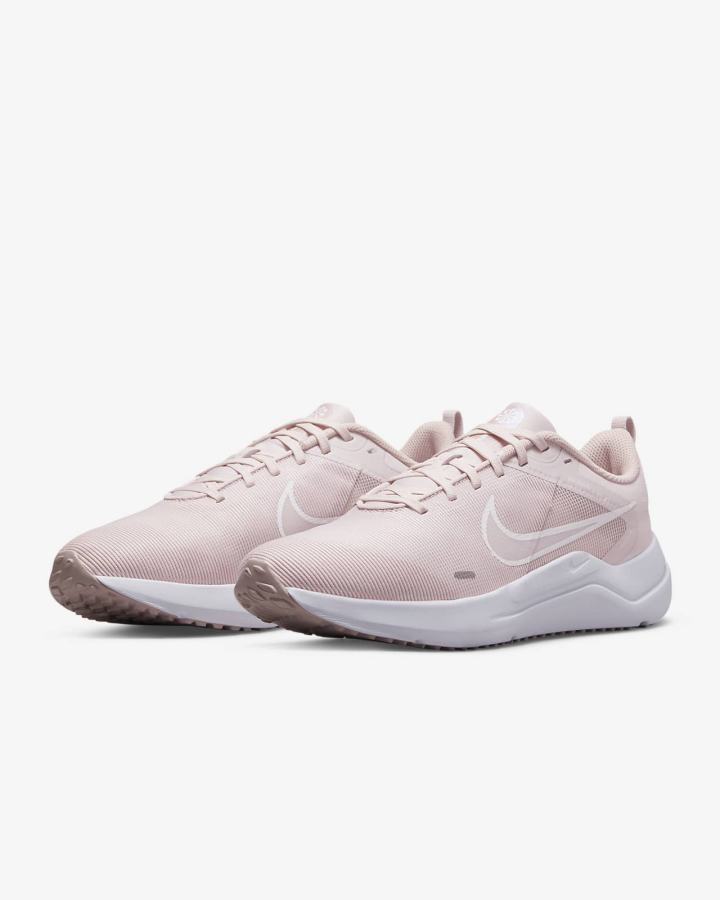 Zapatillas Running Nike Downshifter 12 Road Mujer Rosas Rosas Blancas | TECWR-0657