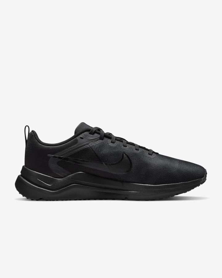 Zapatillas Running Nike Downshifter 12 Road Hombre Negras Gris Gris Oscuro | UZATY-2837