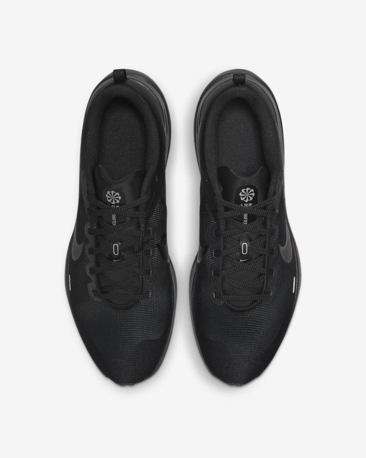Zapatillas Running Nike Downshifter 12 Road Hombre Negras Gris Gris Oscuro | UZATY-2837