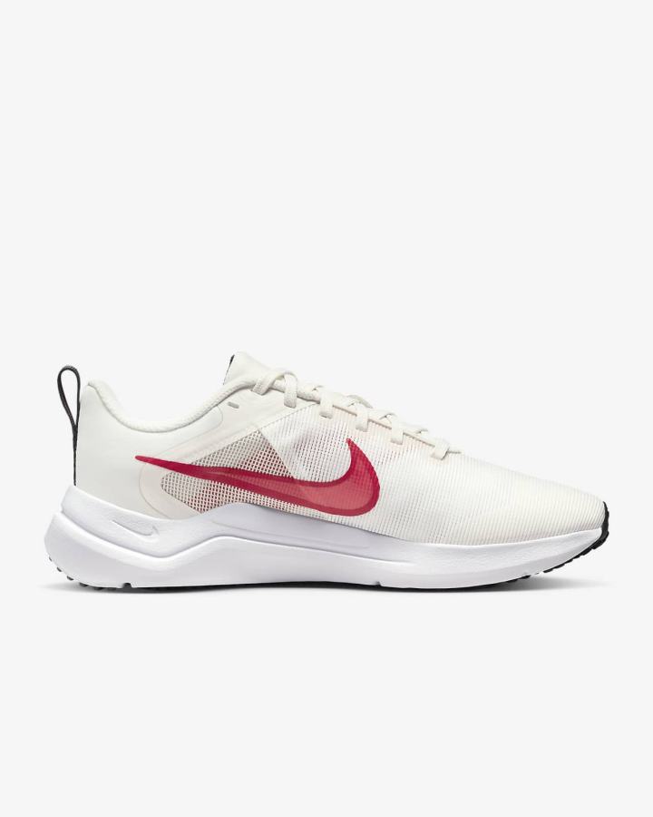 Zapatillas Running Nike Downshifter 12 Road Mujer Blancas Rojas Claro | XYAHD-8452