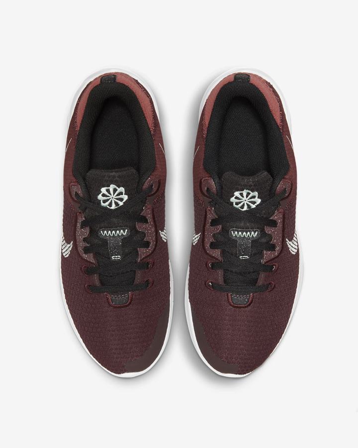 Zapatillas Running Nike Flex Experience Run 11 Next Nature Road Mujer Burdeos Rojas Negras Verde Menta | GIXUL-8412