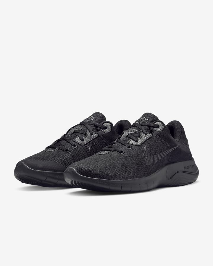Zapatillas Running Nike Flex Experience Run 11 Next Nature Road Hombre Negras Gris Oscuro | JWHDV-3190