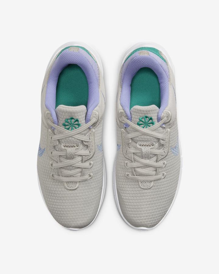 Zapatillas Running Nike Flex Experience Run 11 Next Nature Road Mujer Verde Blancas | KCLYE-0286
