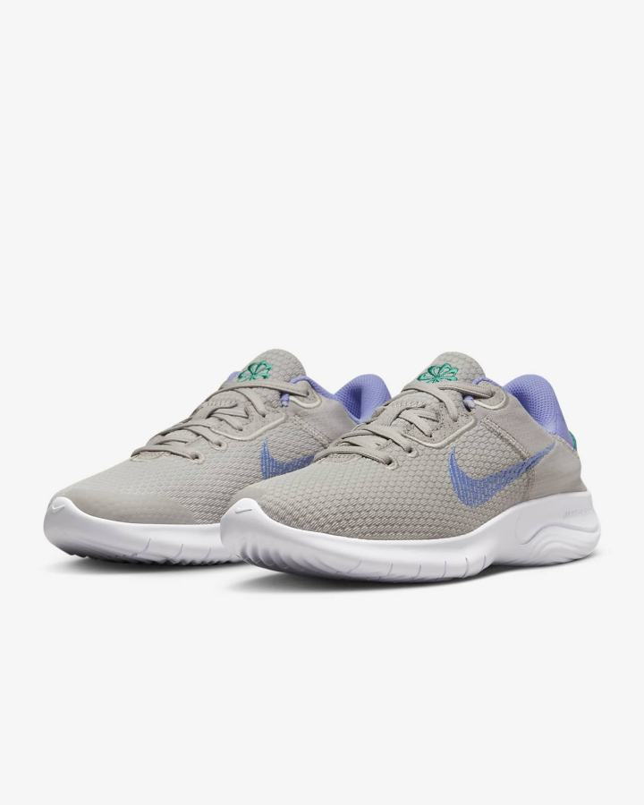 Zapatillas Running Nike Flex Experience Run 11 Next Nature Road Mujer Verde Blancas | KCLYE-0286