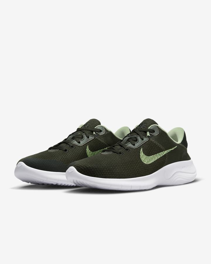 Zapatillas Running Nike Flex Experience Run 11 Next Nature Road Hombre Negras Blancas | MGPHV-4570