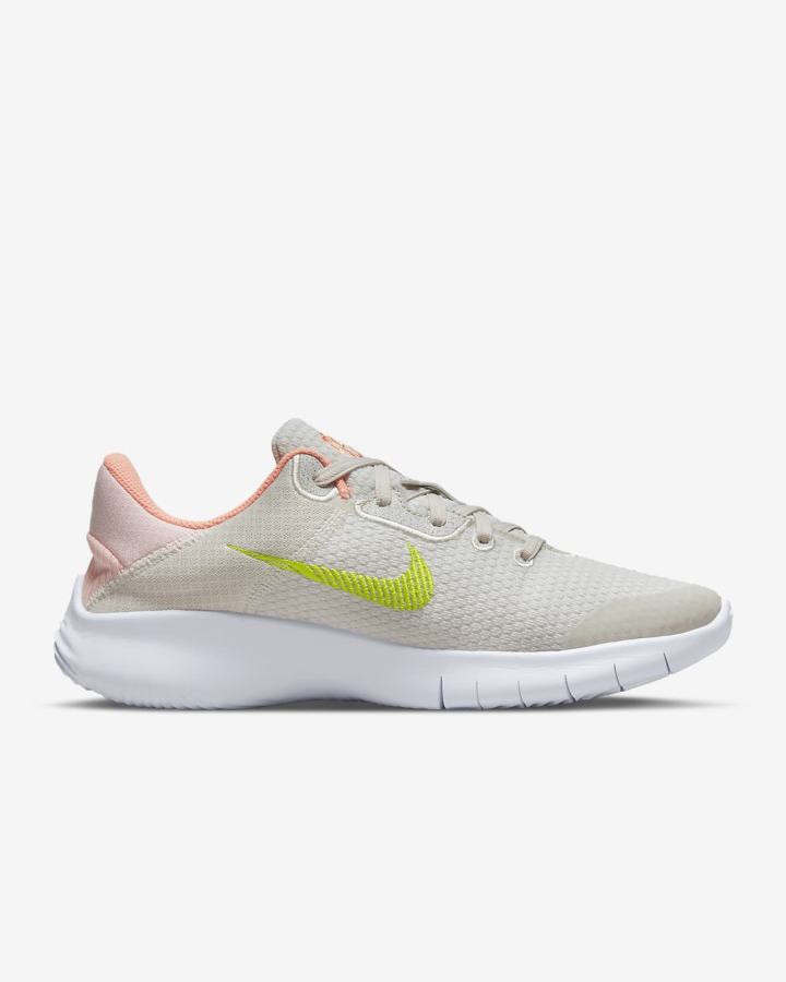 Zapatillas Running Nike Flex Experience Run 11 Next Nature Road Mujer Beige Claro Rojas Verde | NWLYD-9201